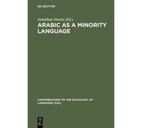 Jonathan Owens Arabic as a Minority Language (Copertina rigida)