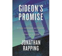 Jonathan Rapping Gideon's Promise (Copertina rigida)