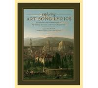 Jonathan Retzlaff Exploring Art Song Lyrics (Tascabile)