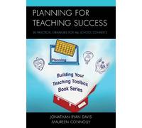 Jonathan Ryan Davis Maureen Connolly Planning for Teaching Success (Tascabile)