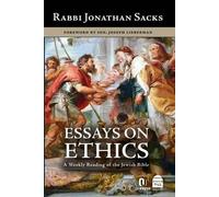 Jonathan Sacks Essays on Ethics (Copertina rigida)