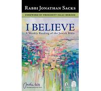 Jonathan Sacks I Believe (Copertina rigida)