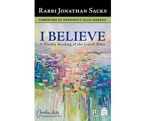 Jonathan Sacks I Believe (Copertina rigida)
