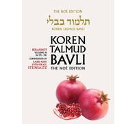 Jonathan Sacks Koren Talmud Bavli, Berkahot Volume 1b, Daf 17b-34b, (Tascabile)