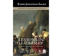 Jonathan Sacks Lessons in Leadership (Copertina rigida)