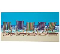 Jonathan Sanders Stampa su Tela, Multicolore, 30 x 60 x 3.2 cm