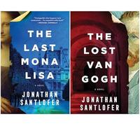 Jonathan Santlofer Bestselling 2 Books Set - The Last Mona Lisa & The Lost Van Gogh