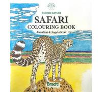 Jonathan Scott Sacred Nature Safari Colouring Book (Tascabile)
