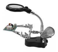 Jonathan Supporto per saldature con lente e luce led