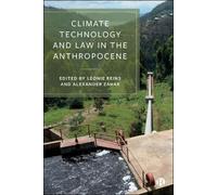 Jonathan Verschuu Climate Technology and Law in the Anthropoc (Copertina rigida)