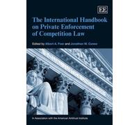 Jonathan W. Cun The International Handbook on Private Enforce (Copertina rigida)