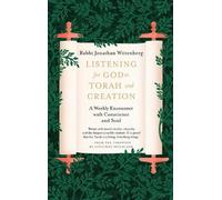 Jonathan Wittenberg Listening for God in Torah and Creation (Copertina rigida)