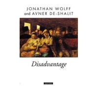Jonathan Wolff Avner de-Shalit Disadvantage (Copertina rigida)