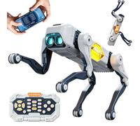 JONEG Giocattolo interattivo per cani robot di controllo remoto per bambini con telecomando e controllo APP Regali per anziani 8 9 10 11 12 anni Ragazze Smart Dancing Singing RC Robot Puppy Toys 30+