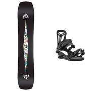 Jones - Attacchi snowboard all-mountain Uomo - Pack Mind Expander Twin 2026 - Nero