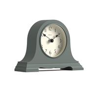 Jones Clocks® Speakeasy Orologio a piccolo camino | Classico design del cappello di Napoleone | Verde | Stile classico contemporaneo per scrivania, tavolo, mensola o comodino