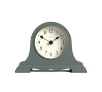 Jones Clocks® Speakeasy orologio da mensola piccolo | Design classico del cappello di Napoleone | Verde | Stile classico contemporaneo per scrivania, tavolo, mensola o comodino