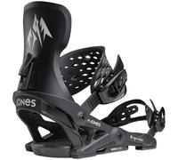 Jones Equinox Damen Snowboard Binding All Mountain Con Cinghie Nere NUOVO
