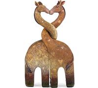 Jones Home and Gift - Statuette con Famiglia di Giraffe, Multicolore