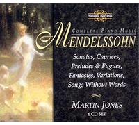 Felix Mendelssohn Complete Piano Music (Jones) (CD) Album