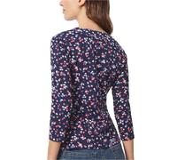 Jones New York Blusa In Maglia Con Stampa A Pois Finta Incrociata