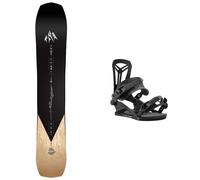 Jones - Snowboard freeride - Pack Flagship Pro 2025 per Uomo in Legno - Nero