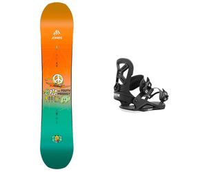 Jones - Snowboard - Pack Youth Prodigy 2025 in Legno - Verde
