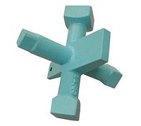 Jones Stephens Chiave a bussola svasata a 6 vie