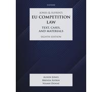 Jones & Sufrin's EU Competition Law: Text, Cases & Materials-Sufrin, Brenda-Cope