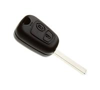 Jongo - Guscio Chiave con Lama Compatibile con Citroën C1, C2, C3, C4 e C5 | Custodia Chiave Plip Macchina Telecomando 2 Pulsanti