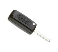 Jongo - Guscio Chiave con Lama Compatibile con Citroën Jumpy 3 e Peugeot Expert 3 | CE0523 | Custodia Chiave Plip Macchina Furgone Telecomando 3 Pulsanti
