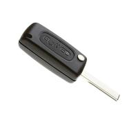 Jongo - Guscio Chiave con Lama Compatibile con Peugeot 207, 307 e 308 | CE0536 | Custodia Chiave Plip Macchina Telecomando 2 Pulsanti