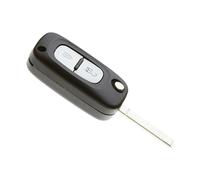 Jongo® - Guscio Chiave Pieghevole Compatibile con Renault Clio 3 Twingo 2 Kangoo 2 Wind | Custodia Telecomando 2 Pulsanti | Ricambio Economico Senza Elettronica | Specialista dal 2011