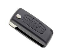 Jongo - Guscio Chiave senza Lama Compatibile con Citroen C5, Jumpy 3 e Peugeot 207 , 307 , 308 e Expert 3 | CE0523 (modello Delphi) | Custodia Chiave Plip Macchina Furgone Telecomando 3 Pulsanti