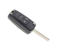 Jongo - Guscio di Chiave con Lama Compatibile con Chevrolet Cruze, Captiva, Aveo, Spark e Orlando | Custodia Chiave Plip Macchina Telecomando 3 Pulsanti