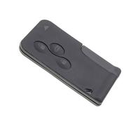 Jongo® - Guscio per Carta Chiave Compatibile con Renault Scenic 2 Megane 2 Clio 3 Grand Scenic | Cover Smartcard Telecomando Mani Libere 3 Tasti | Specialista dal 2011