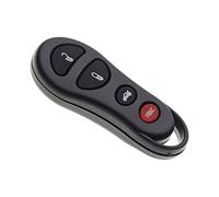 JONGO - Guscio per chiavi senza lama compatibile con Chrysler | Guscio chiave plip auto - Telecomando a distanza 4 pulsanti