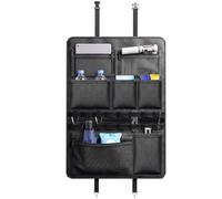 Jongyumo Organizer Sedile Posteriore Per Auto | Con 7 Tasche Pieghevole Impermeabile | Copertura Proteggi Schienale Sedile | Per Viaggi Campeggio Road Trip SUV Van Berlina Interni Veicolo