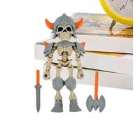 Jongyumo Personaggi militari & drago, Bambole modello stampate 3D con articolazioni mobili, grande modello di drago stabile, cameretta dei bambini, gioco creativo