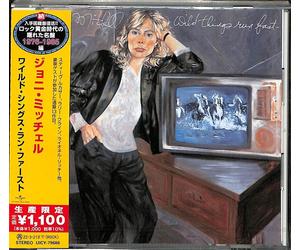 Joni Mitchell NUOVO SIGILLATO CD Wild Things Run Fast Japan OBI