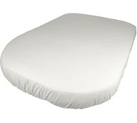 Jonic Essentials, Lenzuolo con angoli per letti a forma di isola, per materassi a forma di isola, in policotone a 200 fili, elasticizzato tutto intorno, prodotto nel Regno Unito (137/190/30 cm)