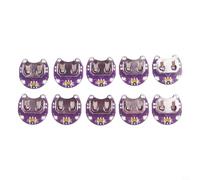 Jonikuper 10 porta batterie a bottone con interruttore scorrevole per Arduino, modulo di montaggio cucito a 4 pin per progetti elettronici fai da te (SKU)