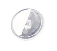 Jonikuper 100 ganci trasparenti da soffitto con occhiello per appenderli, ganci in plastica, senza fori, forte tenuta su superfici lisce come piastrelle in vetro e metallo