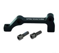 Jonikuper 4pcs Idraulico Disco Freno Pinza Bulloni M6 Acciaio Viti per Bike Brake Mount - Nero