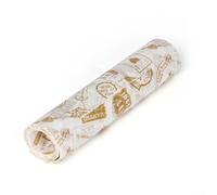 Jonikuper 50 pirottini di cera da forno, a prova di grasso e impermeabile, per incartare pane, hamburger, hot dog, congelabili e adatti al microonde, 25 x 21,5 cm (sigillo timbro 50 pezzi)