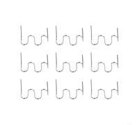 Jonikuper 500 graffette a caldo da 0,6/0,8 mm per saldatura plastica e riparazione paraurti auto, in acciaio inox 304, graffette pretagliate per strumenti di saldatura in plastica (onda 0,6 mm)