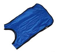 Jonikuper Bavaglini sportivi per bambini, in poliestere traspirante, a rete, vestibilità larga, ad asciugatura rapida, per calcio, basket, rugby, pallavolo, squadre di allenamento, 35 x 56 cm, blu (8)