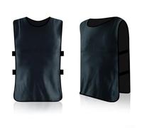 Jonikuper Bavaglini sportivi per bambini, in poliestere traspirante, a rete, vestibilità larga, ad asciugatura rapida, per calcio, basket, rugby, pallavolo, squadre di allenamento, 35 x 56 cm, blu (11