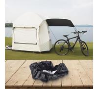 Jonikuper Borsa impermeabile in poliestere per tubo superiore della bici, copertura antipioggia, antipolvere, per telaio anteriore, borsa protettiva, adatta per borse doppie 16 x 15 cm, per ciclismo