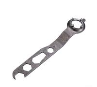 Jonikuper Chiave per smerigliatrice angolare multifunzione 6 in 1 con design di smontaggio a quattro artigli e cinque dimensioni per utensili elettrici e attrezzature da officina (A)